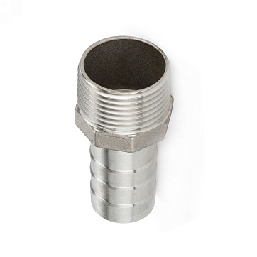 Ниппель для шланга нержавеющий (AISI304) 1x1905мм TL100HTM19 TITAN LOCK