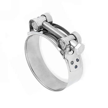 Усиленный хомут (29-31 мм) нержав.сталь (лента+болт) AISI 304 TL29-31RCSS TITAN LOCK