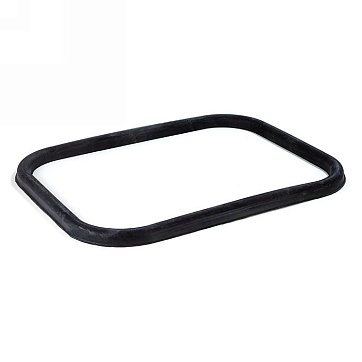 Уплотнение люка прямоугольного TITAN LOCK 430х330 мм, EPDM TLTSR43X33