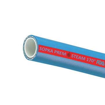 Рукав для пара и горячей воды «SOPKA-PREM» с пищ. допуском, внутр.диам. 16мм, TL016SP-PR TITAN LOCK