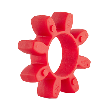 Упругий элемент ISKRA типа паук красный ER28038