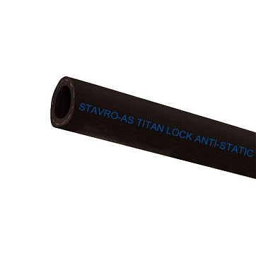 Рукав антистатический для воды и воздуха «STAVRO-AS», вн. диам. 25мм, 20bar, TL025SV-AS TITAN LOCK