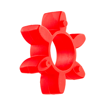 Упругий элемент ISKRA типа паук красный ER19024