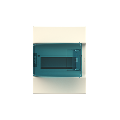 Бокс настенный Mistral41 8М зеленая дверь N+PE ABB 1SPE007717F0321