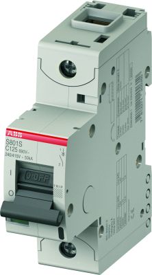 Автоматический выключатель модульный 1п C 80А 25кА S801C C80 ABB 2CCS881001R0804