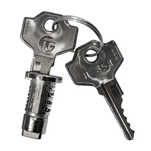 Замок с двумя ключами для боксов ABB 12866