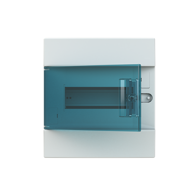 Бокс в нишу Mistral41 8М зеленая дверь (с клемм) ABB 1SLM004101A1202