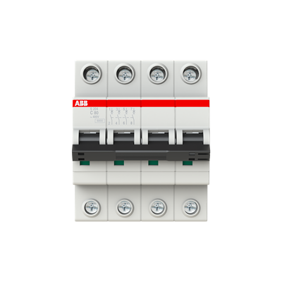 Автоматический выключатель 4-полюсный S204 C80 ABB 2CDS254001R0804