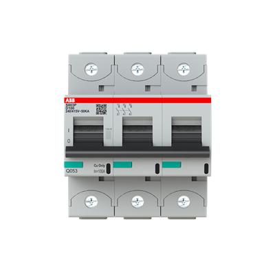 Автоматический выключатель 3-полюсный ABB S803P-D100 2CCG001245R0001