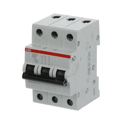 Автоматический выключатель 3п SH203 B16 ABB 2CDS213001R0165