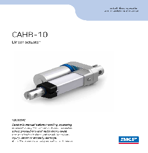 Каталог продукции SKF серии CAHB