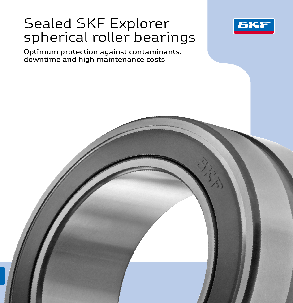 Сферические роликовые подшипники с уплотнениями SKF